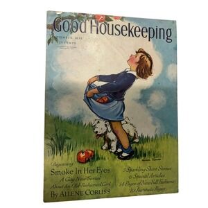 Vintage Good Housekeeping Magazine September 1935 Vernon Thomas Cover 1930s